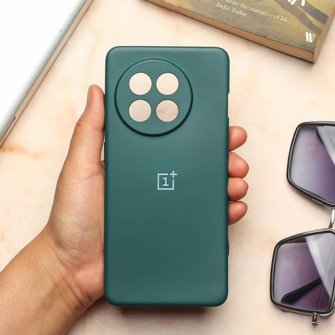 Dark Green Camera Original Silicone case for Oneplus 13R