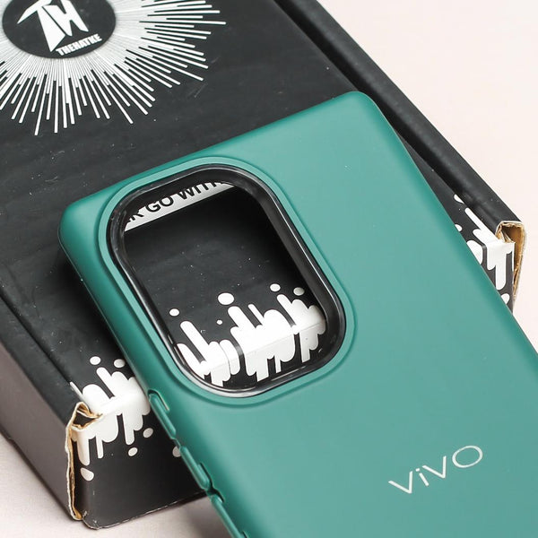 Spoov Dark Green Silicone Case for Vivo V29E