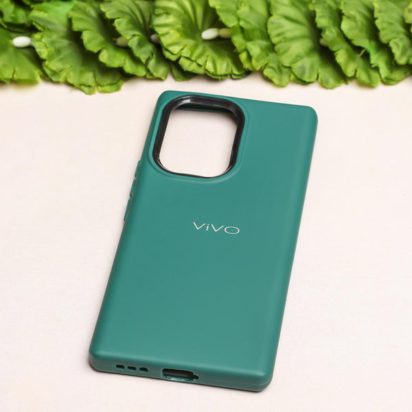 Spoov Dark Green Silicone Case for Vivo V29E