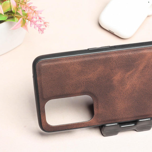 Dark Brown Classic Leather Case for Oneplus 9