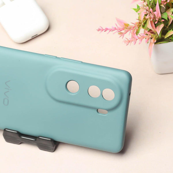 Green Camera Original Silicone case for Vivo V40E
