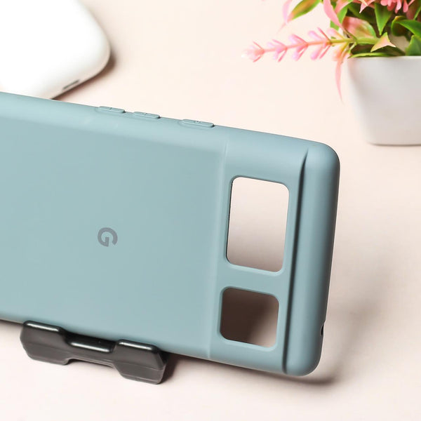 Light Grey Camera Original Silicone case for Google Pixel 6
