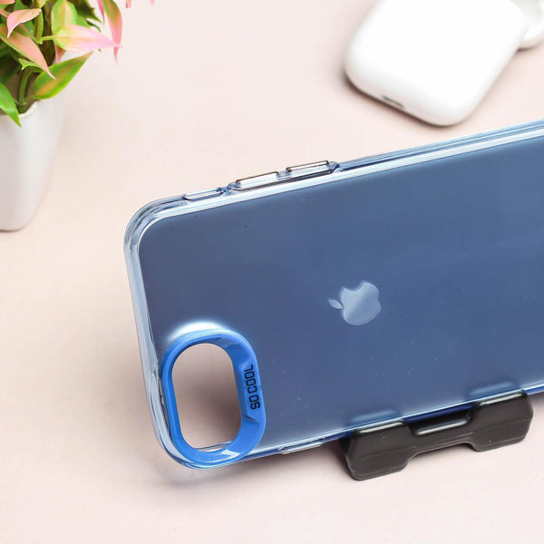 Blue Rgiem Slim Slicone Non-Yellowing Protective Case for Apple Iphone 7