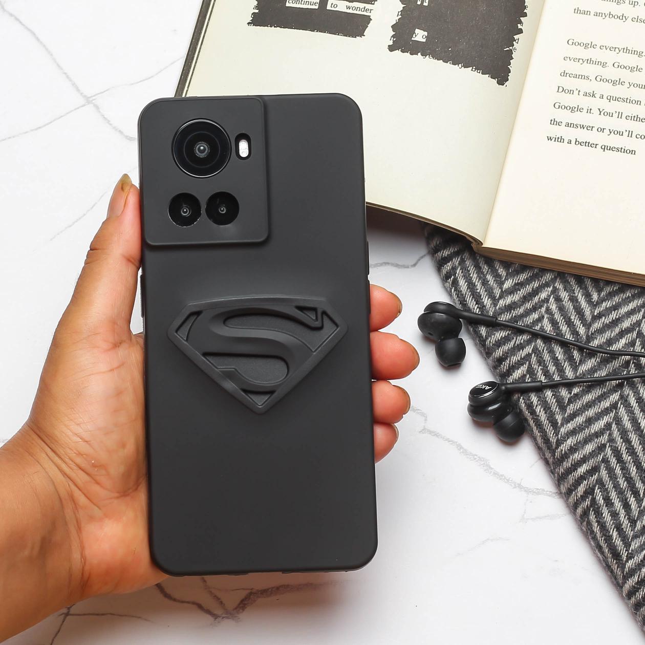 Superhero-S Engraved silicon Case for Oneplus 10R 5G