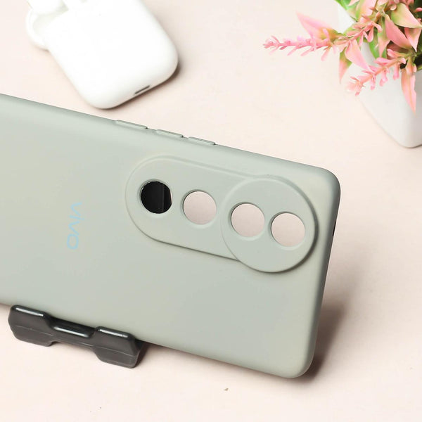 Light Brown Camera Original Silicone case for Vivo V40