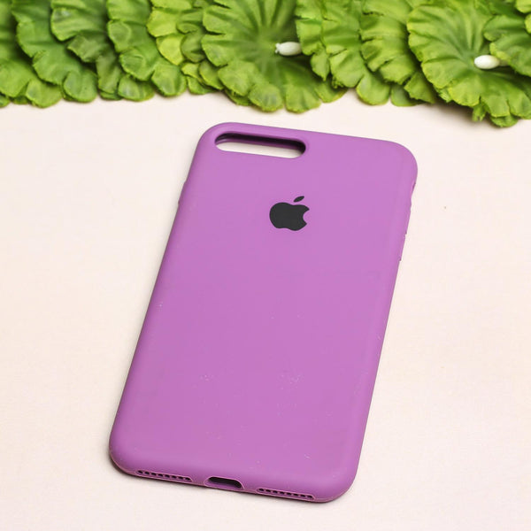 Purple Original Silicone case for Apple iphone 7 Plus