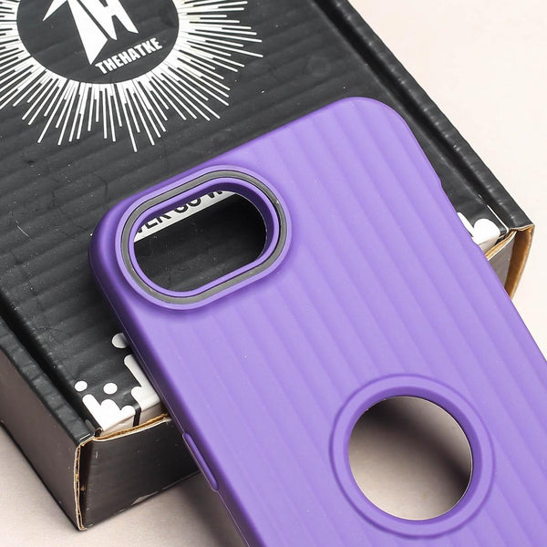 SleekLine Voilet Silicone Case for Apple Iphone 16e