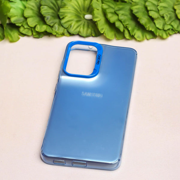 Blue Rgiem Slim Slicone Non-Yellowing Protective Case for Samsung S21 Fe
