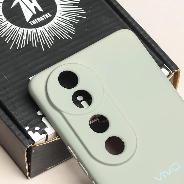 Light Brown Camera Original Silicone case for Vivo V40