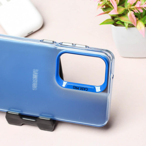 Blue Rgiem Slim Slicone Non-Yellowing Protective Case for Samsung S21 Fe