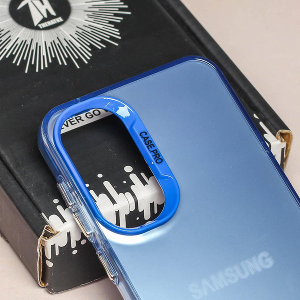 Blue Rgiem Slim Slicone Non-Yellowing Protective Case for Samsung S23 Fe