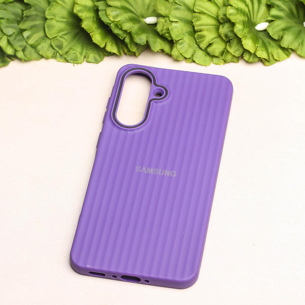 SleekLine Voilet Silicone Case for Samsung A56