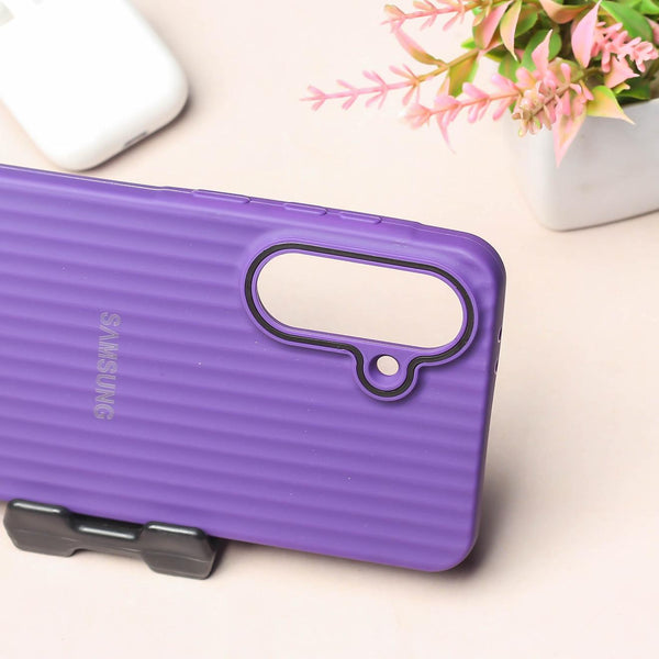 SleekLine Voilet Silicone Case for Samsung A56