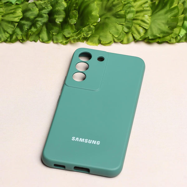 Green Original Camera Silicone case for Samsung S20 FE