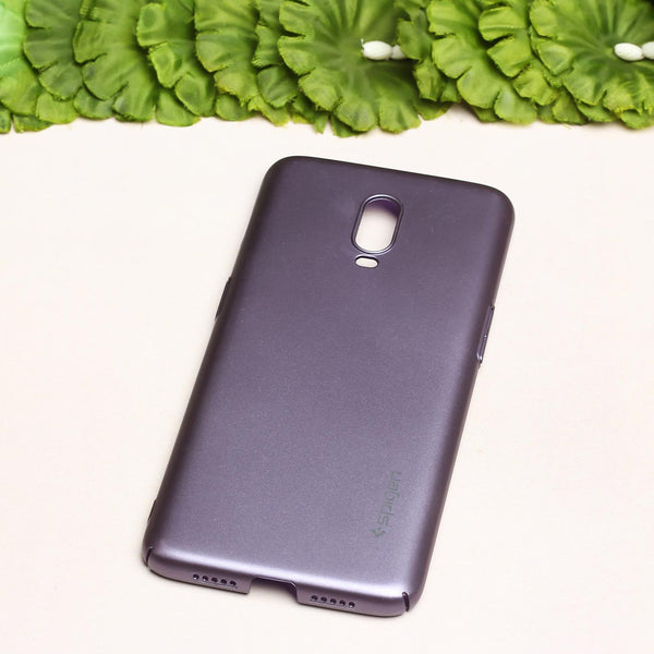 Deep Purple Thin Fit (TPU + Poly Carbonate) case for Oneplus 6T