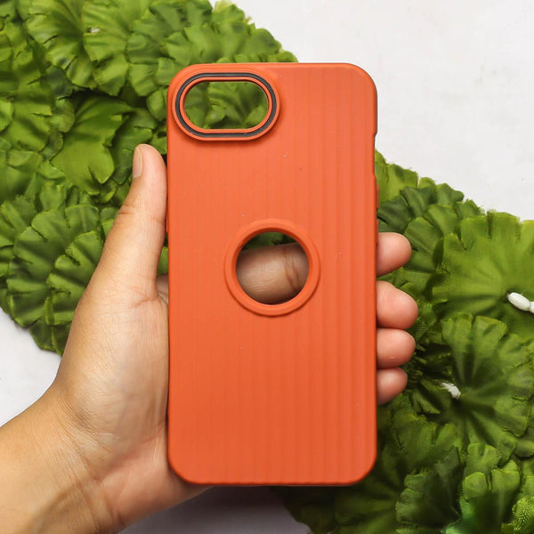 SleekLine Brown Silicone Case for Apple Iphone 16e