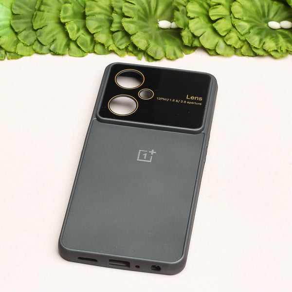 Spoov Luxury Dark Grey Silicone Case for Oneplus Nord CE 3 Lite