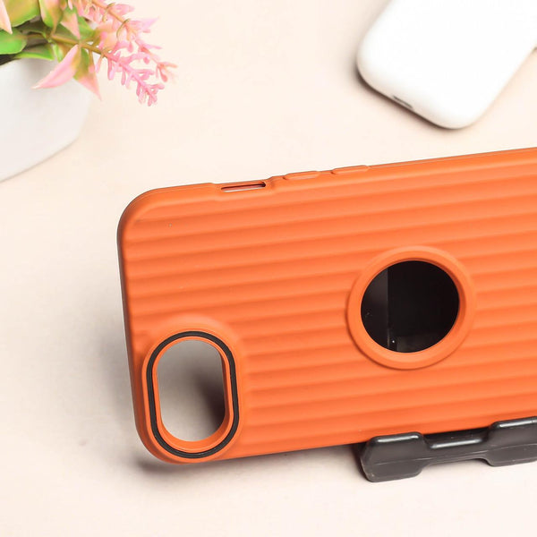SleekLine Brown Silicone Case for Apple Iphone 16e