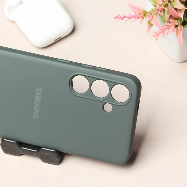 Grey Camera Original Silicone case for Samsung S25