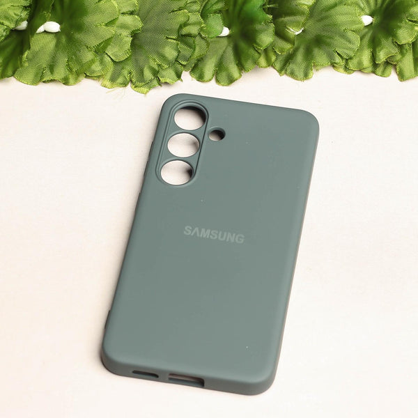 Grey Camera Original Silicone case for Samsung S25