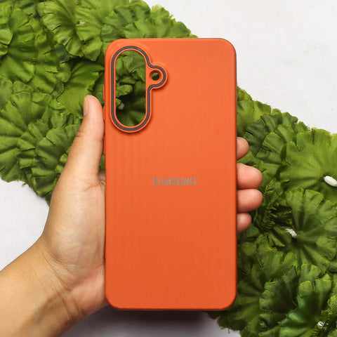 Brown SleekLine Silicone Case for Samsung A56