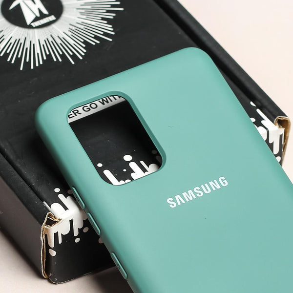 Green Original Silicone case for Samsung S10 Lite