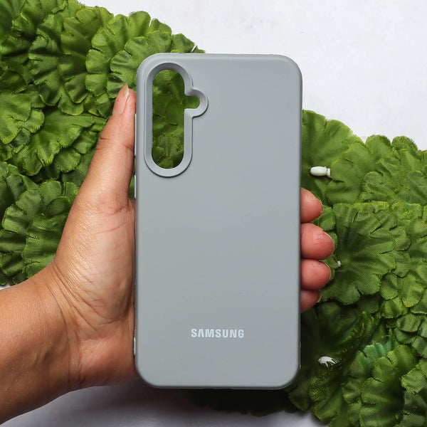 Light Brown. Original Silicone case for Samsung S23 FE