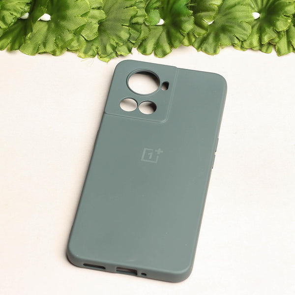 Grey Original Camera Safe Silicone case for Oneplus 10R
