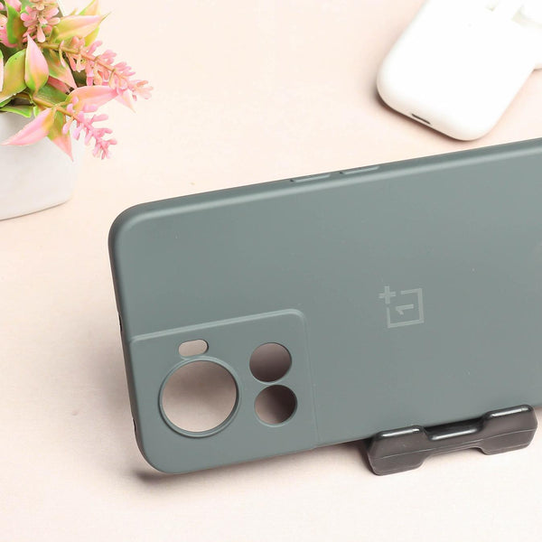 Grey Original Camera Safe Silicone case for Oneplus 10R