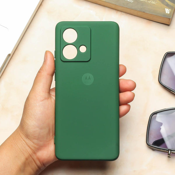 Green Camera Original Silicone case for Motorola G84