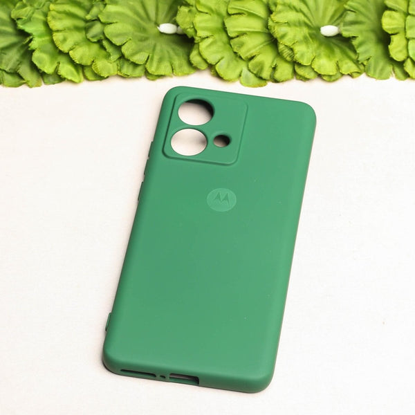 Green Camera Original Silicone case for Motorola G84