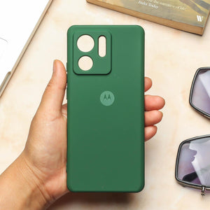 Green Camera Original Silicone case for Motorola Edge 40