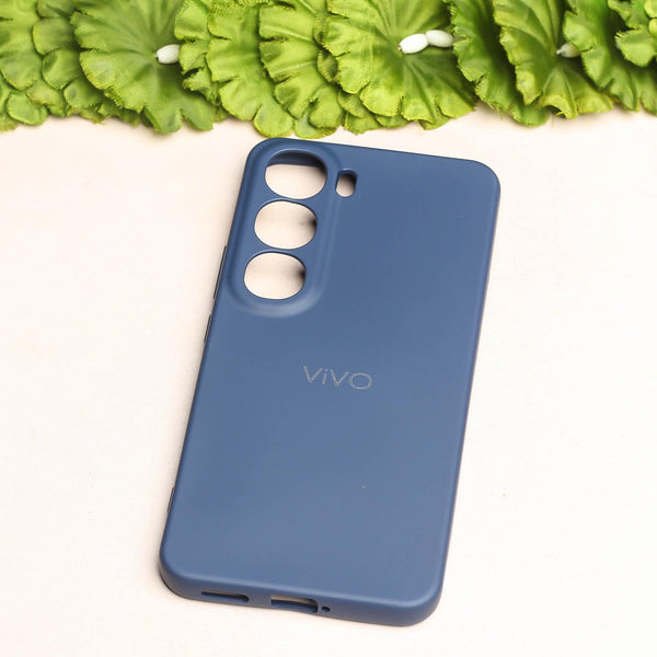 Dark Blue Camera Original Silicone case for Vivo Y300