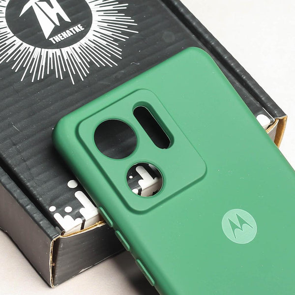 Green Camera Original Silicone case for Motorola Edge 40