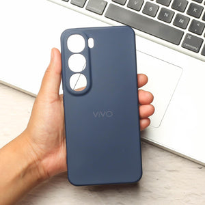 Dark Blue Camera Original Silicone case for Vivo Y300