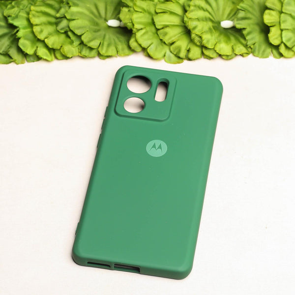 Green Camera Original Silicone case for Motorola Edge 40
