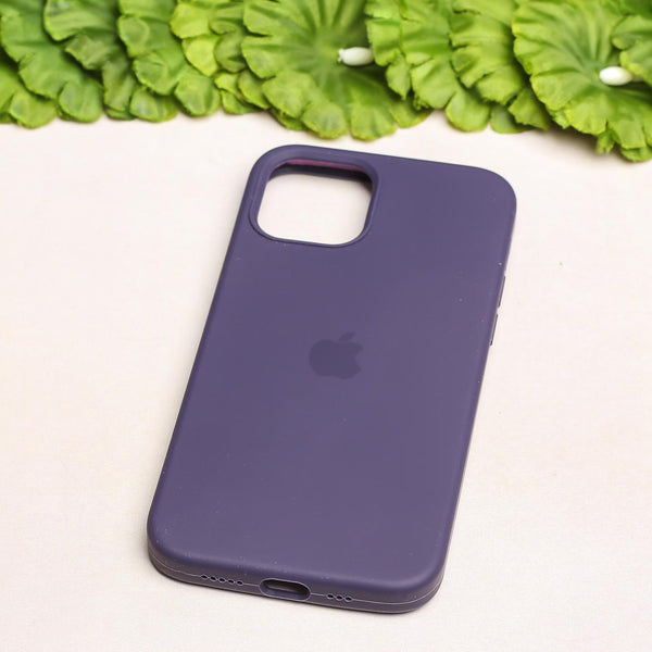 Deep Purple  Original Silicone case for Apple iphone 12 Mini