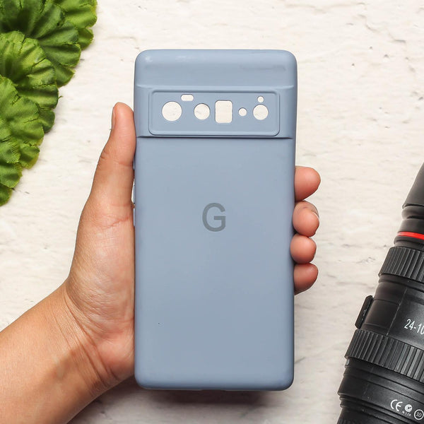 Blue Camera Original Silicone case for Google Pixel 6 Pro