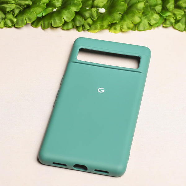 Green Original Silicone case for Google Pixel 7 Pro
