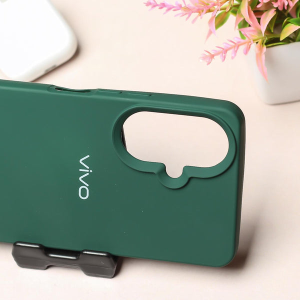 Dark Green Original Silicone case for Vivo Y27 4G