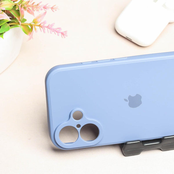 Pastel Purple Original Camera Silicone Case for Apple Iphone 16
