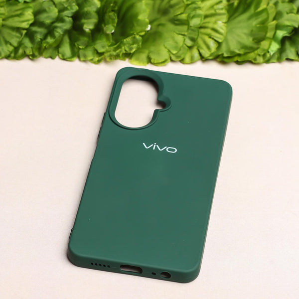 Dark Green Original Silicone case for Vivo Y27 4G