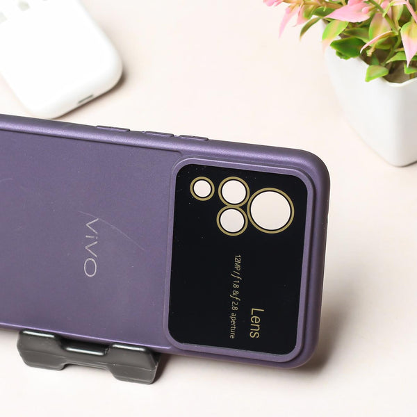 Spoov Luxury Deep Purple Silicone Case for Vivo V21