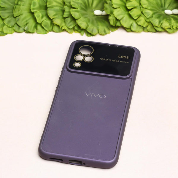 Spoov Luxury Deep Purple Silicone Case for Vivo V21