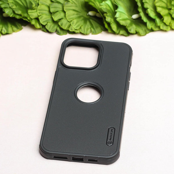 Black Niukin Logo Cut Silicone Case for Apple iphone 11 Pro