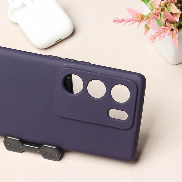 Deep Purple Camera Original Silicone case for Vivo V29