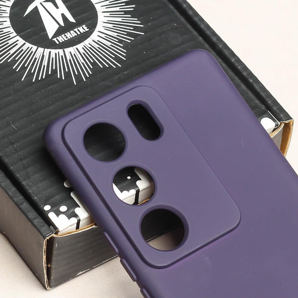 Deep Purple Camera Original Silicone case for Vivo V29