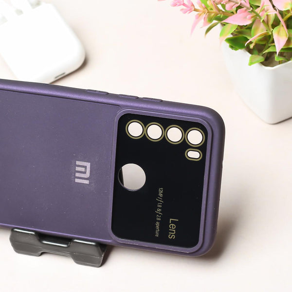 Spoov Luxury Deep Purple  Silicone Case for Redmi Note 8