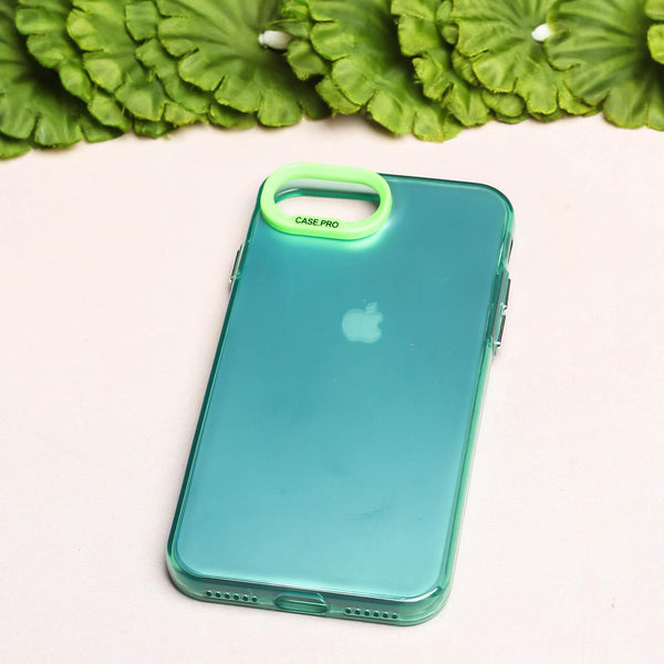 Green Rgiem Slim Slicone Non-Yellowing Protective Case for Apple Iphone Se 2