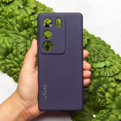Deep Purple Camera Original Silicone case for Vivo V29